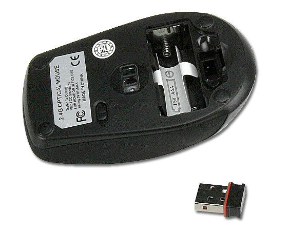 BD-9409G-BK-CARWIRELESS USB OPTICAL MOUSE