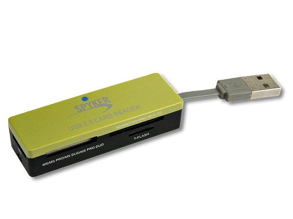 C04-GRE MINI USB v2.0 CARD READER