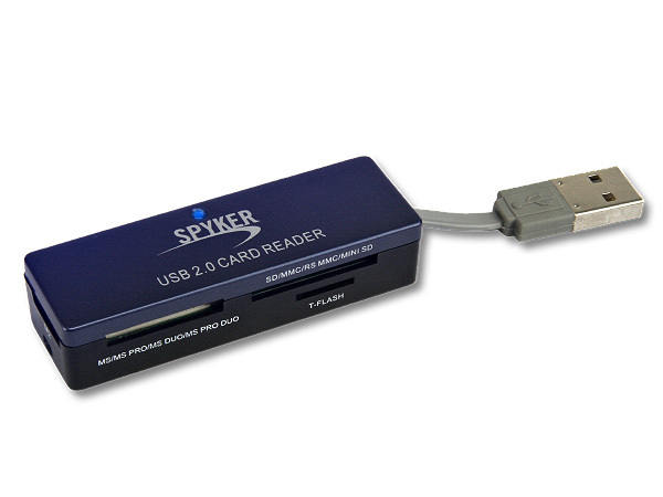 C04-BLU MINI USB v2.0 CARD READER