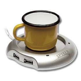 USB CUP WARMER WITH 4 PORTS USB