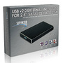USB v2.0 EXTERNAL ENCLOSURE FOR 2½’’ SATA/IDE HARD DISK